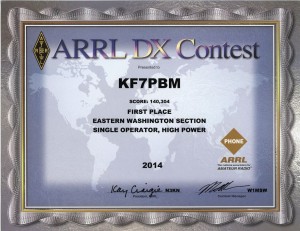 KF7PBM-2014 ARRL DX 01